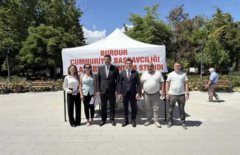 Burdur’da Uzlaştırma Haftası’nda vatandaşlar bilgilendirildi