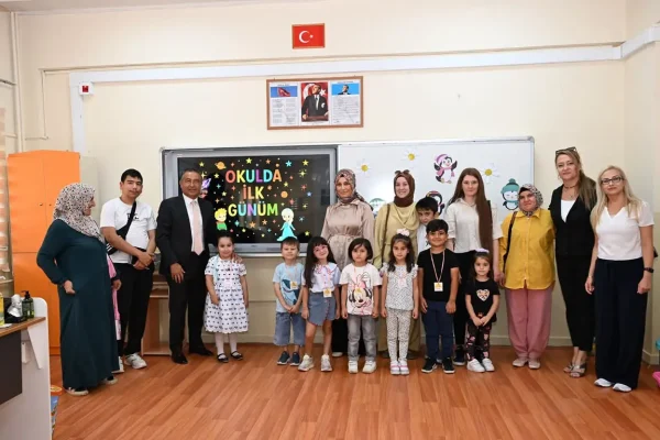 Kırıkkale’de birinci sınıfların okul heyecanı başladı