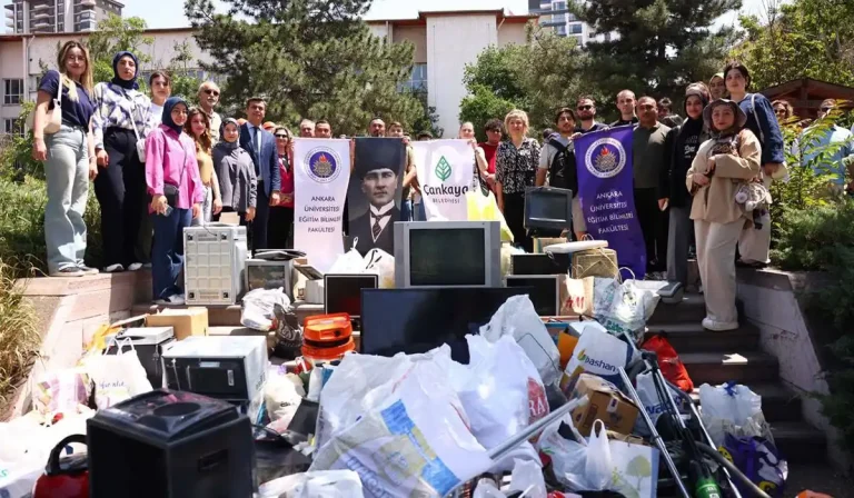 50 ton e-atık geri dönüşüme kazandırıldı