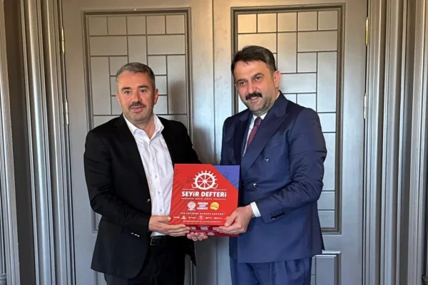Pursaklar Belediye Başkanı Çetin’den AKK Başkanı Yılmaz’a ziyaret