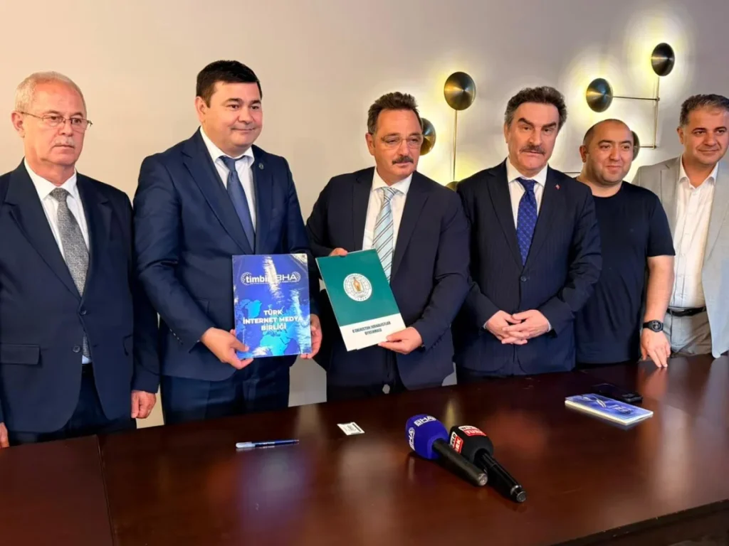 Türk ve Özbek Medyası Güçlerini Birleştiriyor: TİMBİR ile Özbekistan Gazeteciler Birliği Arasında Tarihi Mutabakat