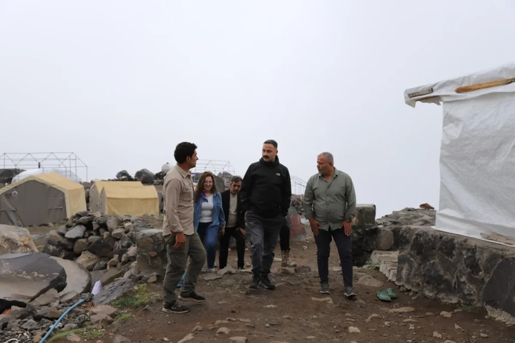 Kaymakam Ayvat’tan Ağrı’da inceleme gezisi