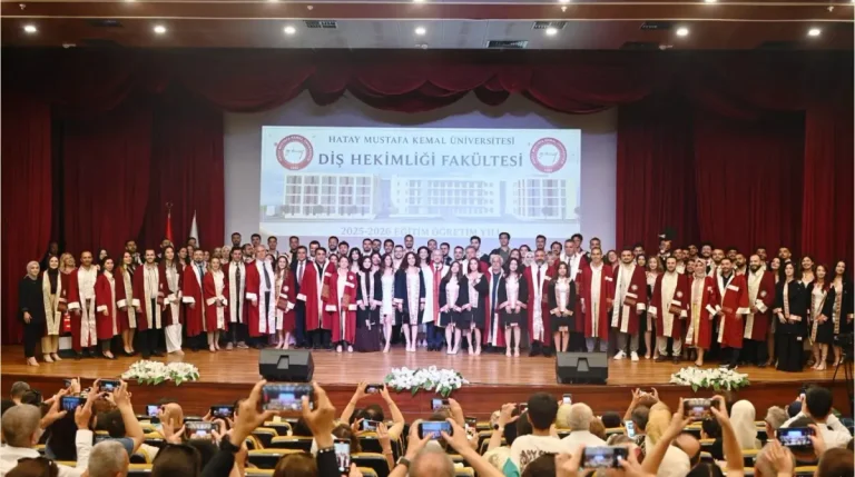 Hatay MKÜ’de mezuniyet coşkusu
