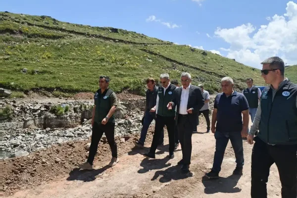 DSİ 24. Bölge Müdürlüğü Heyeti Ardahan’daki yatırımları yerinde inceledi