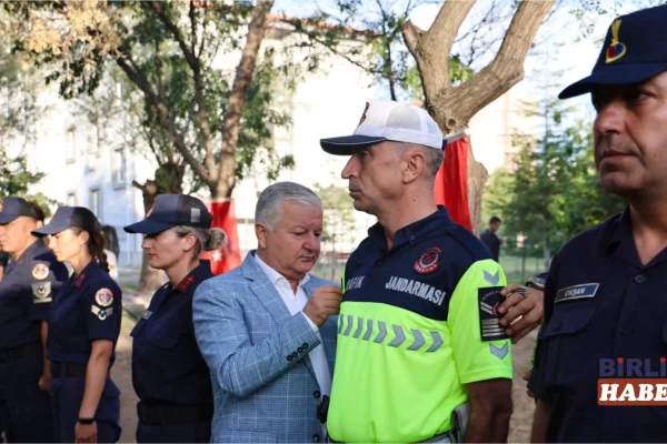 Aksaray Jandarmada rütbe heyecanı!