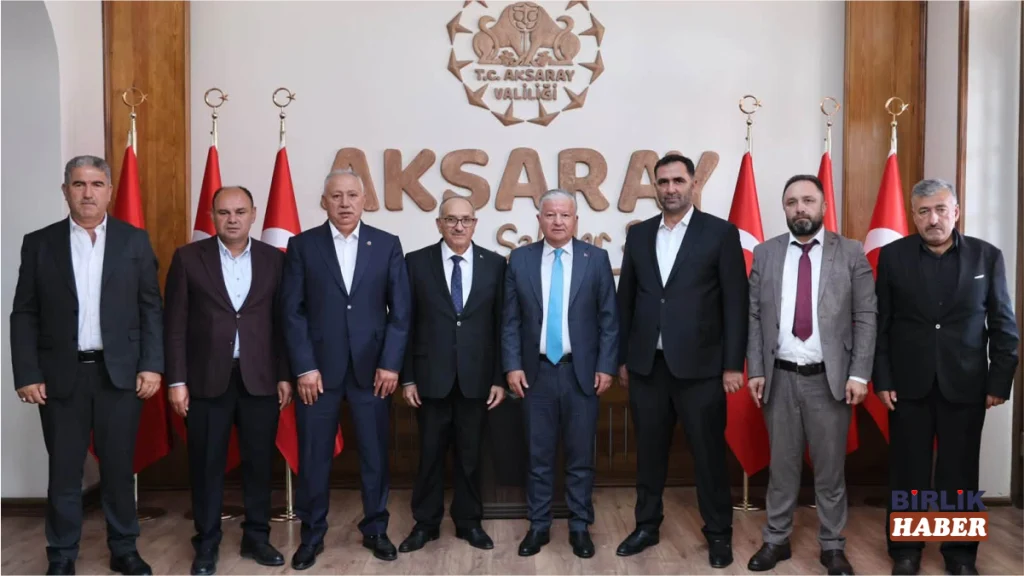 TÜROP Başkanı Esat Zengin’den Vali Duru’ya Ziyaret
