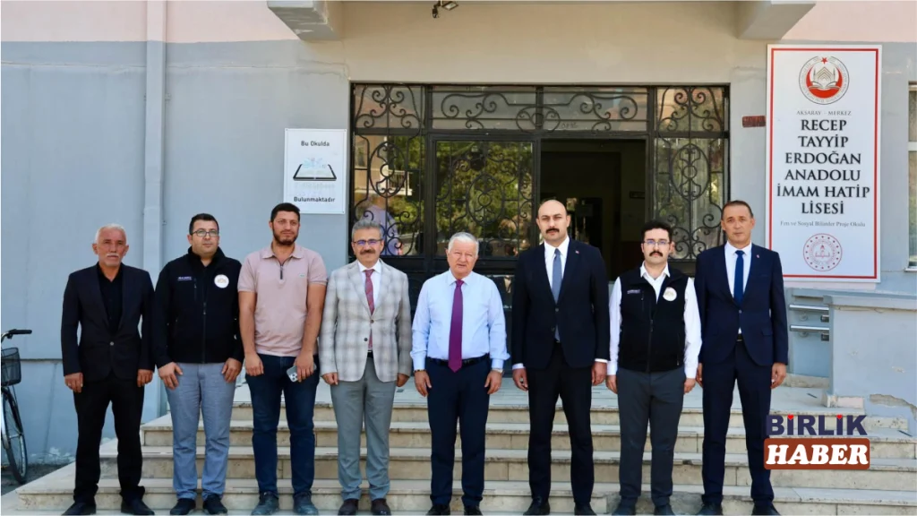 Vali Duru, Aksaray’daki okul inşaatlarını inceledi
