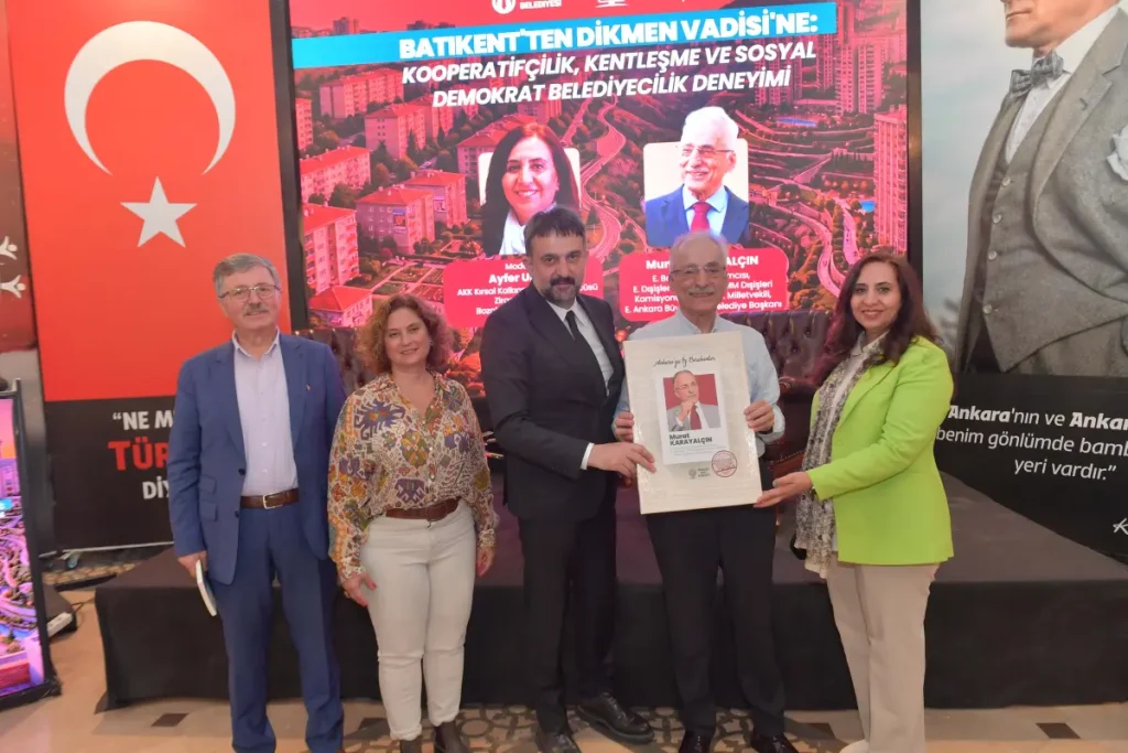 AKK Türk siyasetinin mihenk taşlarından Murat Karayalçın’ı ağırladı