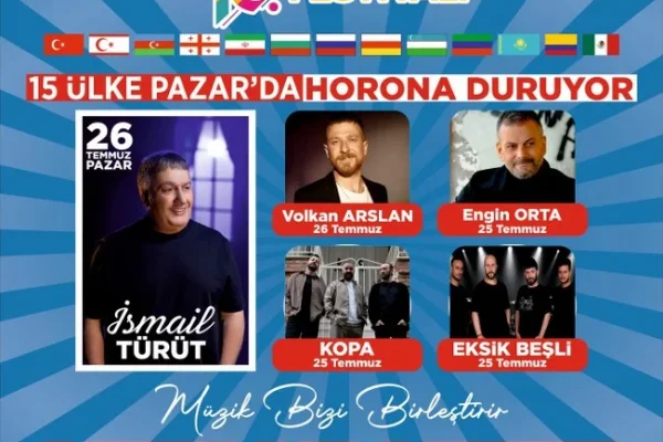 Pazar, 15. Uluslararası Halk Dansları ve Tulum Festivali’ne hazırlanıyor