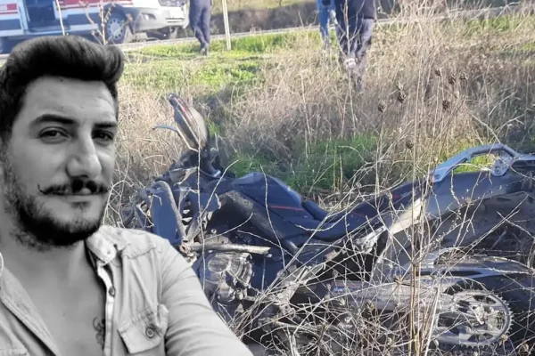 Hatay’da motosiklet kazası: Bahçeye uçan sürücü hayatını kaybetti