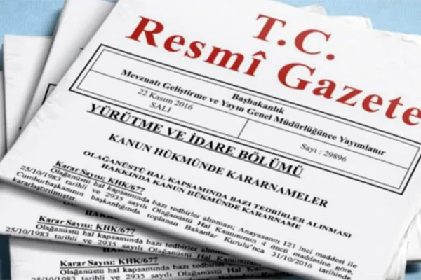 Görevden alma ve Atamalar Resmi Gazete’de