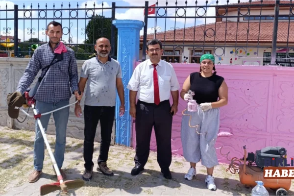 Ağaçören’de Eğitim Yuvalarına Gönülden Dokunuş: Okul Yenilendi