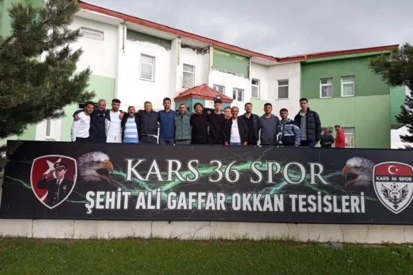 Harbiler36’dan Kars 36 Spor’a moral ziyareti: Hedef 3. Lig
