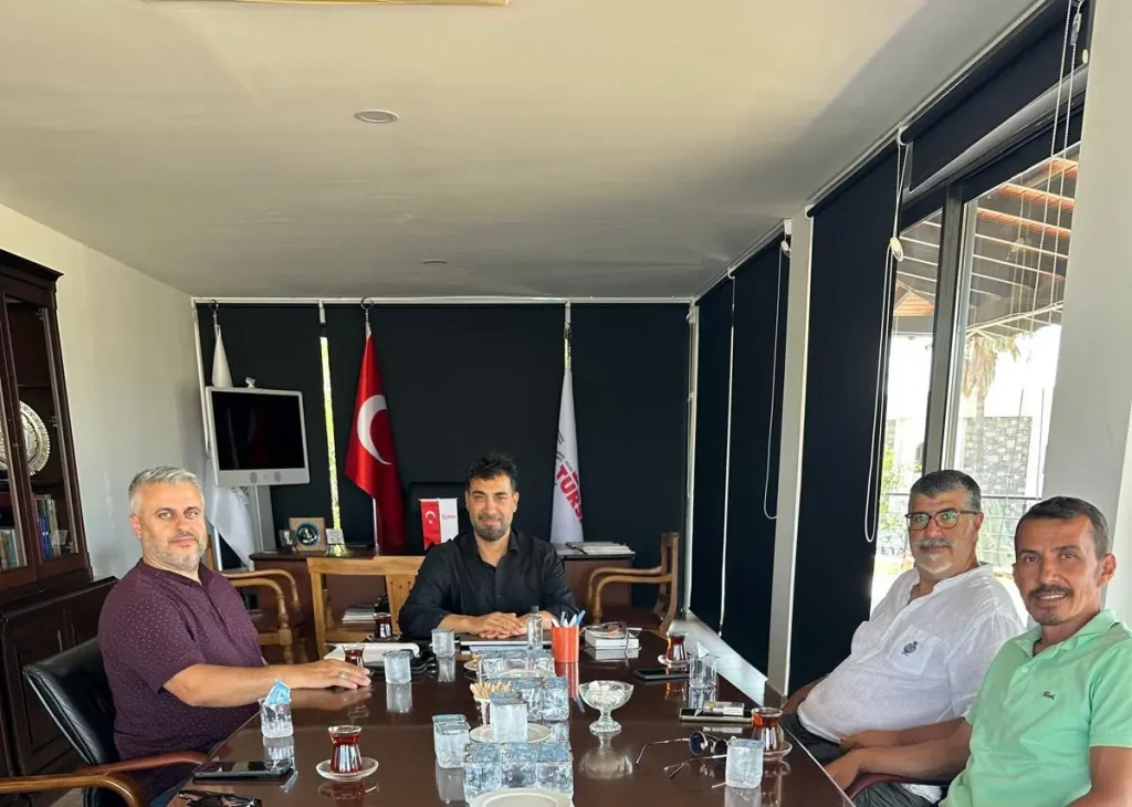 TİMBİR İngiltere Temsilcisi İsmail Karakaş’tan TÜRSAB Bodrum BTK Başkanı Enver Kantarmış’a Ziyaret