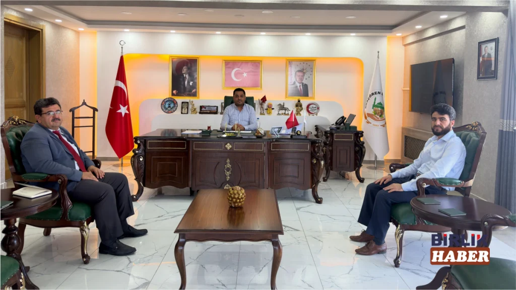 Ağaçören İlçe Müftüsü Murtaza Meşe’den Başkan Kemal Salman’a Ziyaret