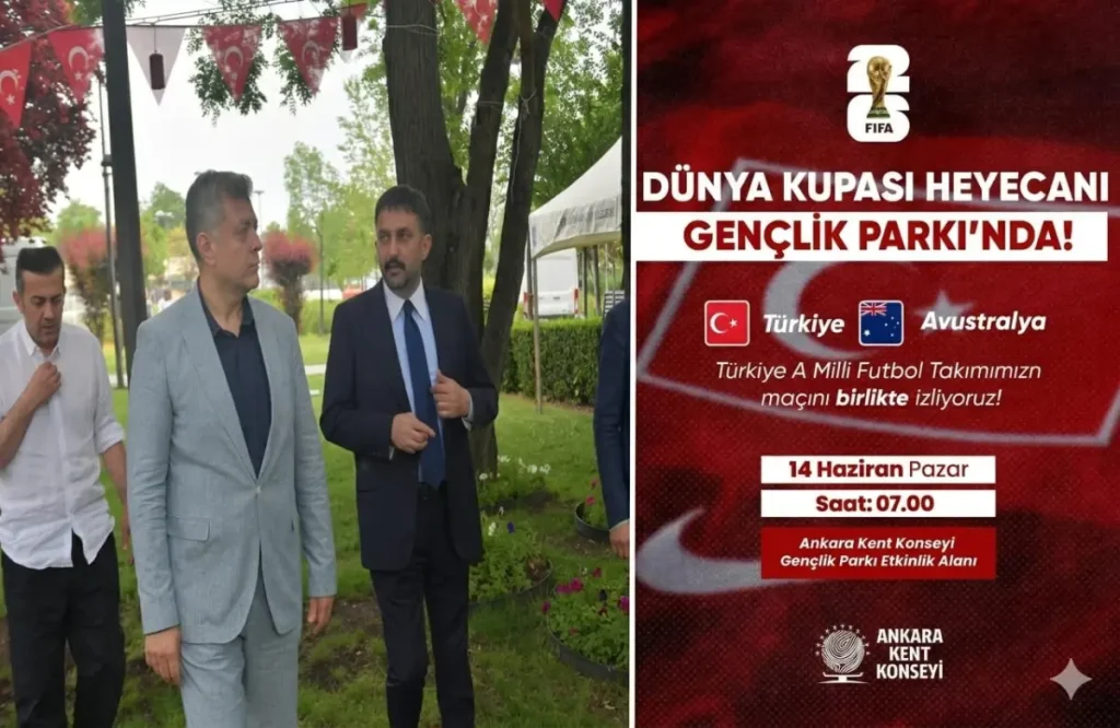 Dünya Kupası heyecanı Ankara Kent Konseyi’nde!