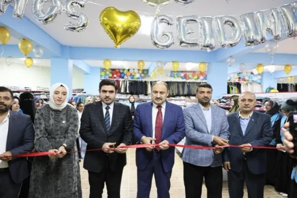 Şanlıurfa’da ”İyilik Çarşısı” hizmete açıldı