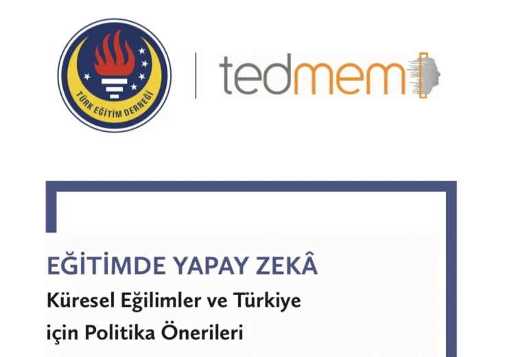 TEDMEM, liseden mezun olan her öğrenciye “Yapay Zekâ Ehliyeti” verilmesini öneriyor