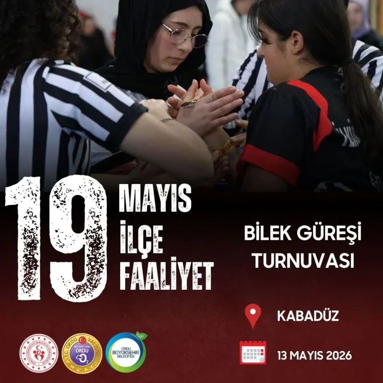 Ordu’da 19 Mayıs coşkusu 19 ilçede yaşanacak