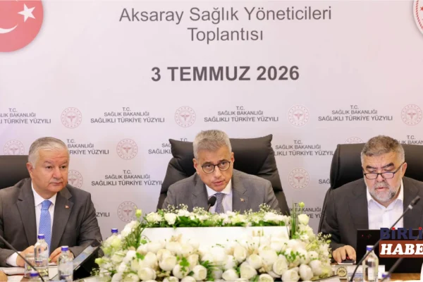 Sağlık Bakanı Memişoğlu Aksaray’da Sağlık Toplantısına Katıldı