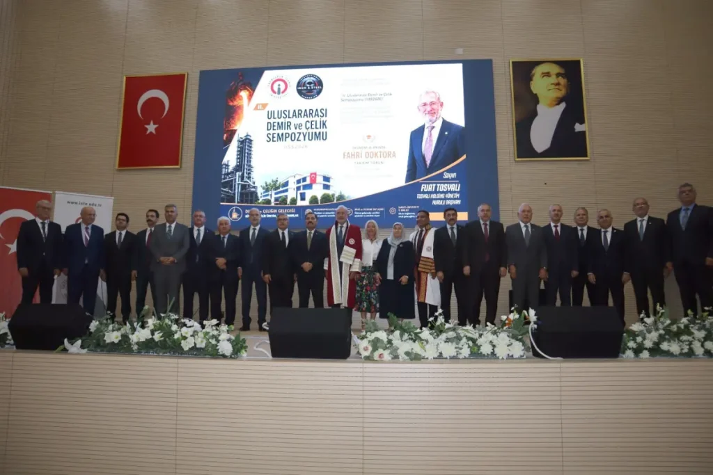 Fuat Tosyalı’ya ‘Fahri Doktora’ ünvanı verildi