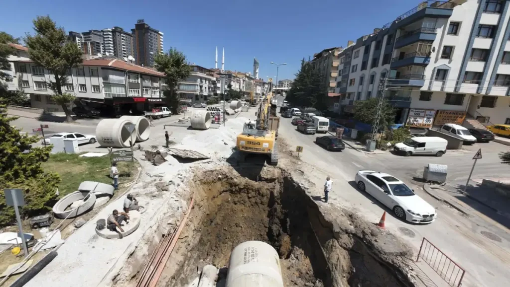 ASKİ’den Keçiören’in 40 yıllık sel sorununa kalıcı çözüm