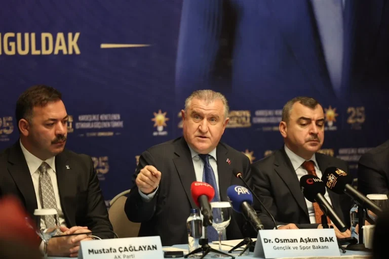 Bakan Bak: Zonguldak’a güzel bir stadyum kazandırmak istiyoruz