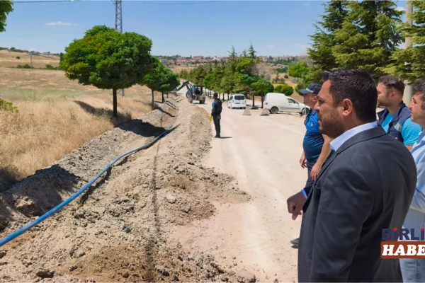 Ağaçören Belediyesi’nden Camili Yolu Hamlesi