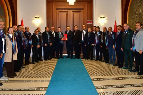 TİMBİR heyetinden Trabzon Valisi Tahir Şahin’e ziyaret