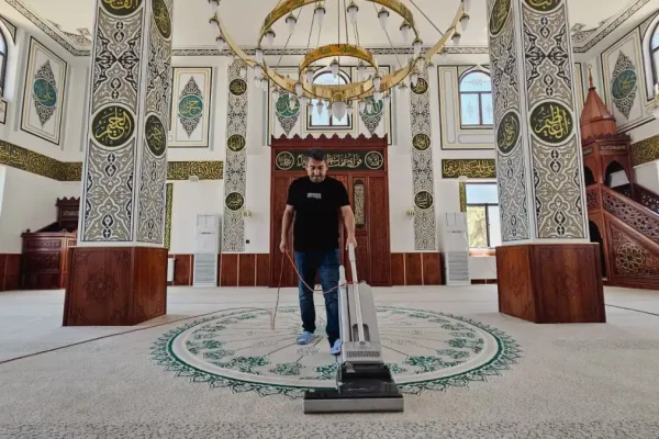 Battalgazi’de depremde yıkılan cami açılışa hazırlanıyor