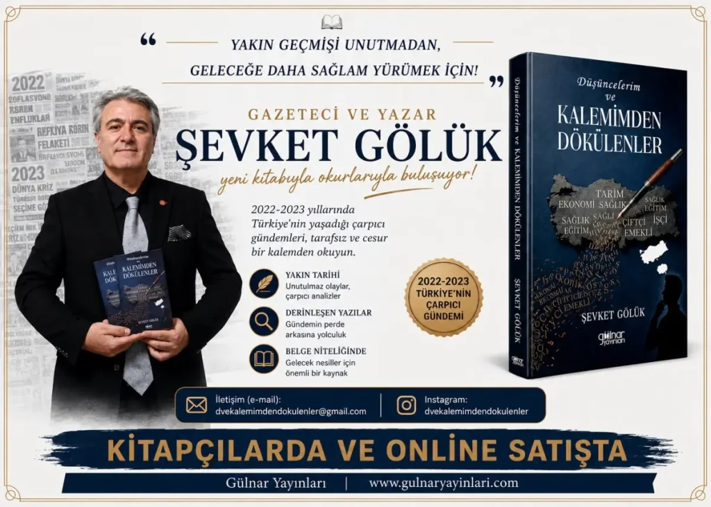 Gazeteci ve Yazar Şevket Gölük’ün yeni kitabı okuyucularla buluştu