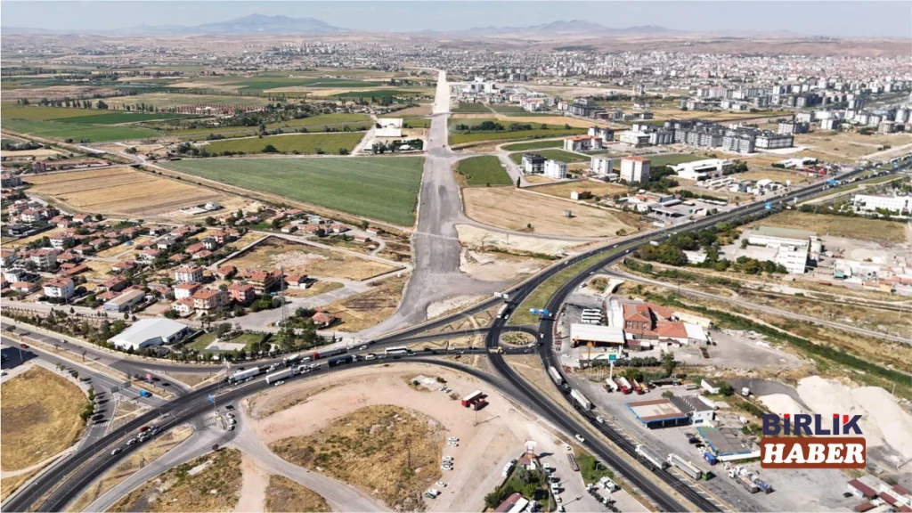 Aksaray’da yeni çevre yolu trafiği rahatlatacak