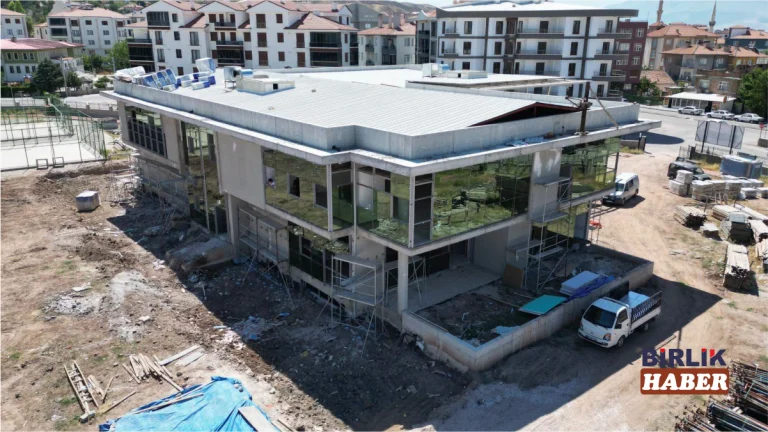 Aksaray Gençlik Merkezi Projesinde Sona Yaklaşıldı
