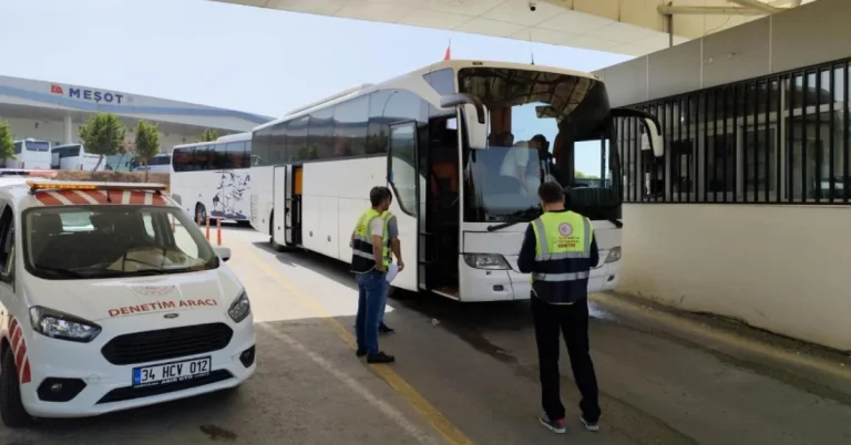 Kurban Bayramı öncesi otobüslere sıkı denetim