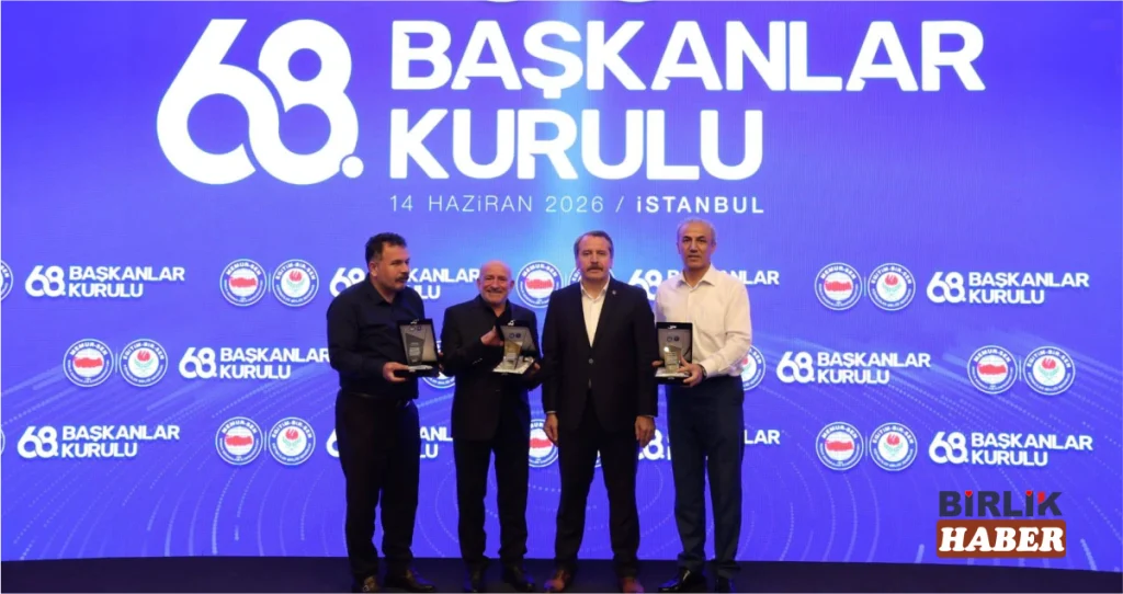 Eğitim-Bir-Sen Aksaray’a Teşekkür Plaketi: Üye Hedeflerinde Büyük Başarı
