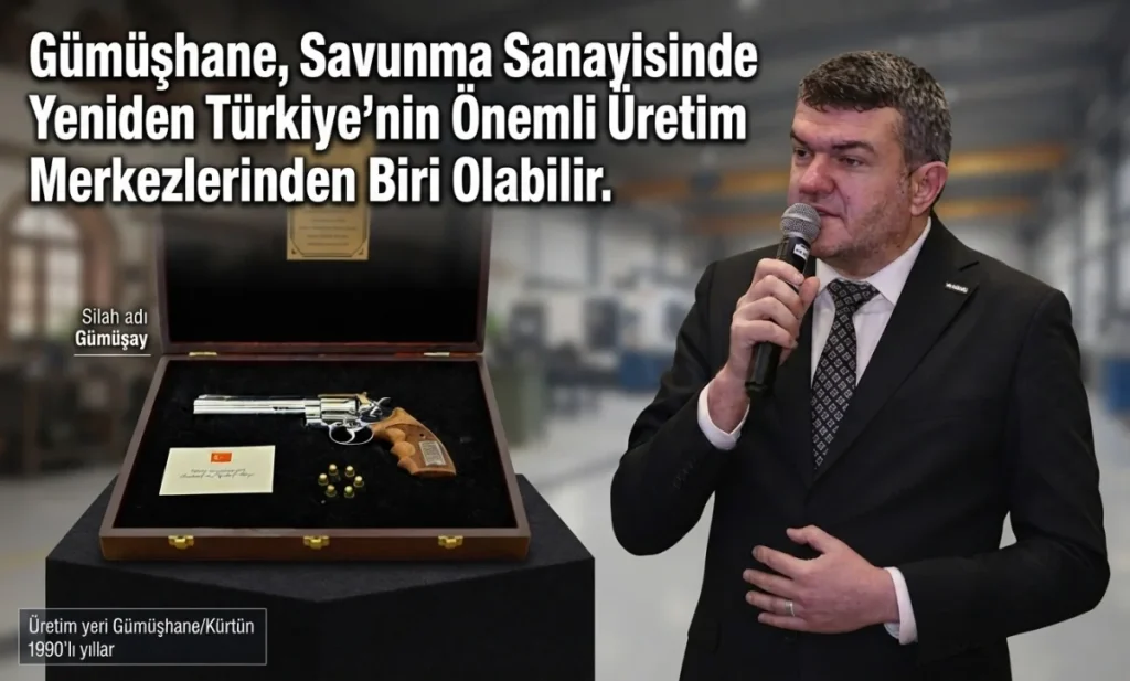 Gümüşhane savunma sanayisinde yeniden üretim üssü olabilir