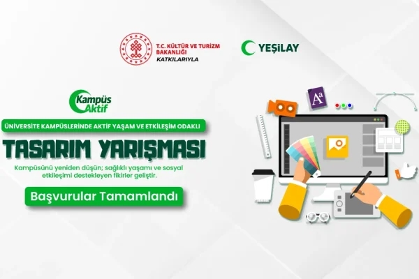 KampüsAktif Öğrenci Tasarım Yarışması’nda başvurular tamamlandı