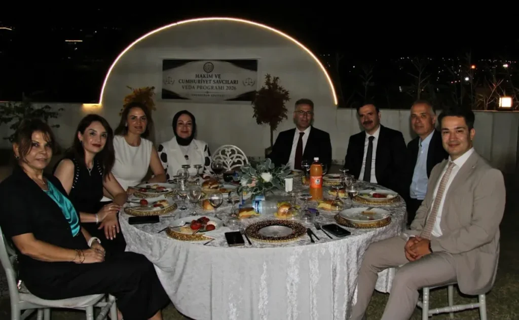 Başsavcı Ünalan ve yargı mensuplarına veda programı