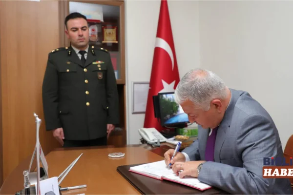 Aksaray Valisi Murat Duru’dan Askerlik Şubesi’ne Ziyaret