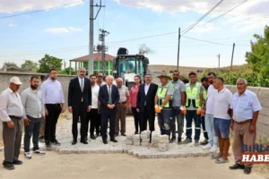 Aksaray Çağlayan Köyü’nde Yol Çalışması Yerinde İncelendi
