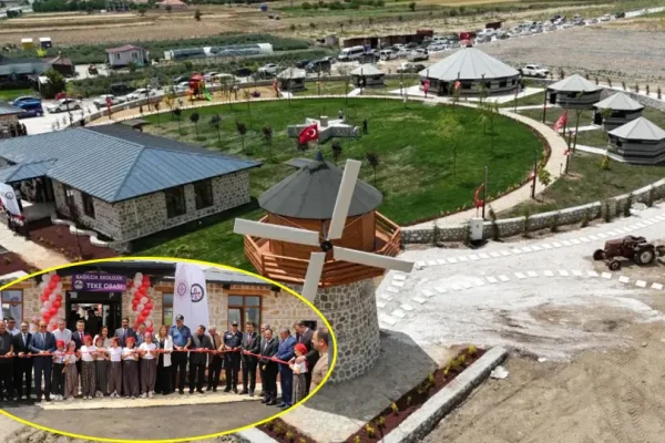 “Kağılcık Ekolojik Teke Obası” törenle hizmete açıldı