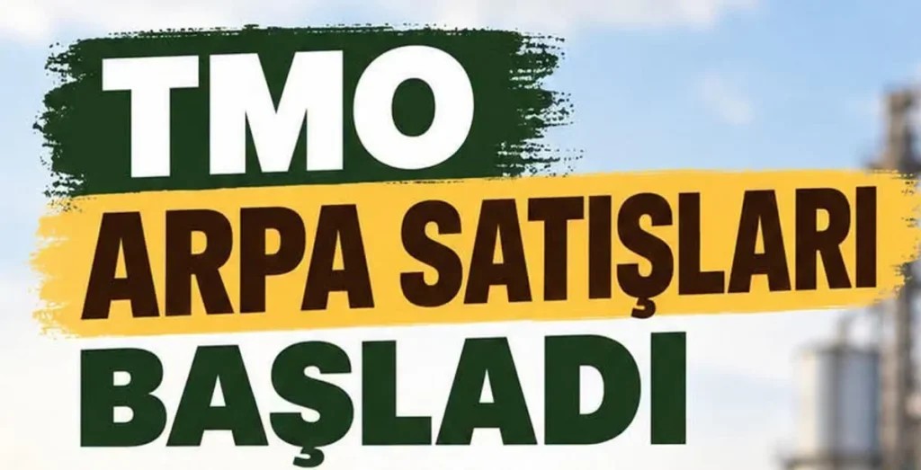 Ziraat Odası Başkanı Ateş: “TMO Arpa satışlarını sürdürüyor.”