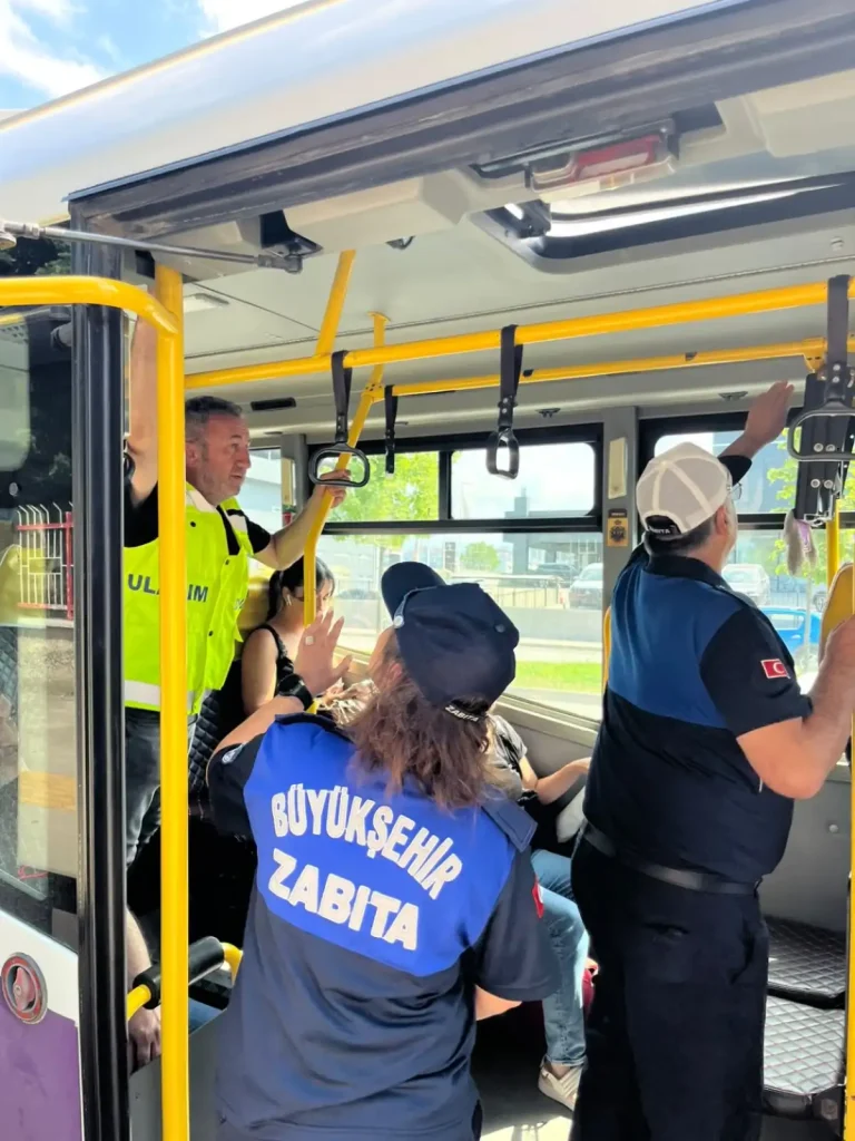 Ordu’da toplu taşıma araçlarında klima denetimleri sürüyor