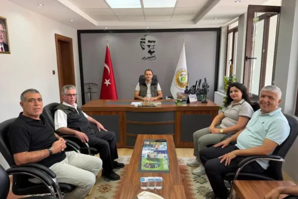 Orman yangınının ardından Beypazarı’nda geçmiş olsun ziyareti