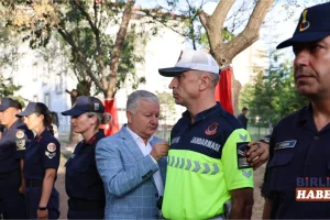 Aksaray Jandarmada rütbe heyecanı!