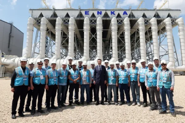10 yıl aradan sonra yeni doğal gaz çevrim santrali devreye alındı
