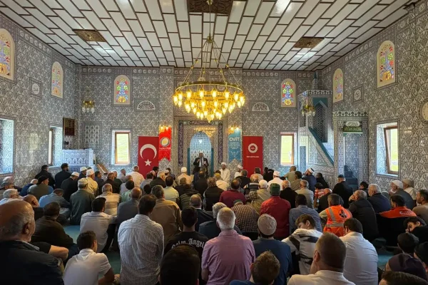 Ovit Hacı Hakkı Ekşi Camii’nde Kur’an ziyafeti yaşandı