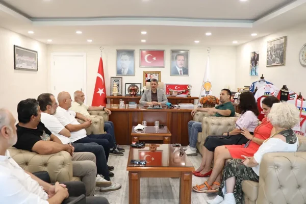 TİMBİR Antalya Şubesi’nden AK Parti Antalya İl Başkanı Ali Çetin’e ziyaret