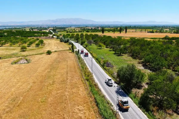 Malatya’da kırsal yollar yenileniyor