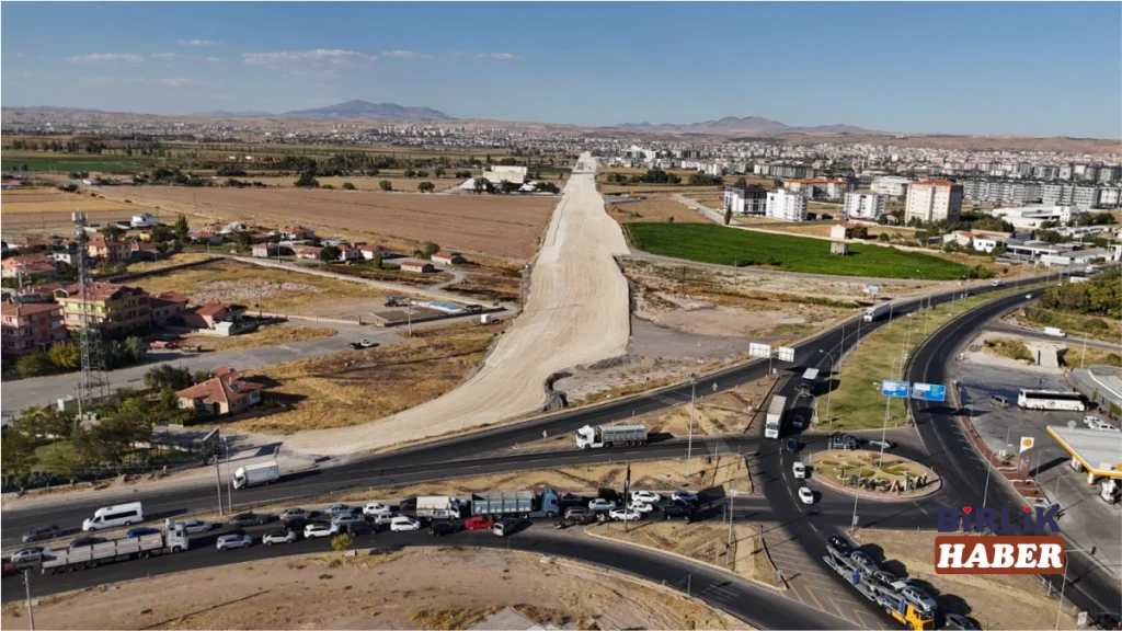 Aksaray Yeni Çevre Yolu’nda Sıcak Asfalt Dönemi
